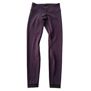 LULULEMON PURPLE LEGGINGS‎ SIZE 6 | D2